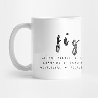 Fighter Dungeons and Dragons | D&D | DnD Gifts | RPG Gifts Mug